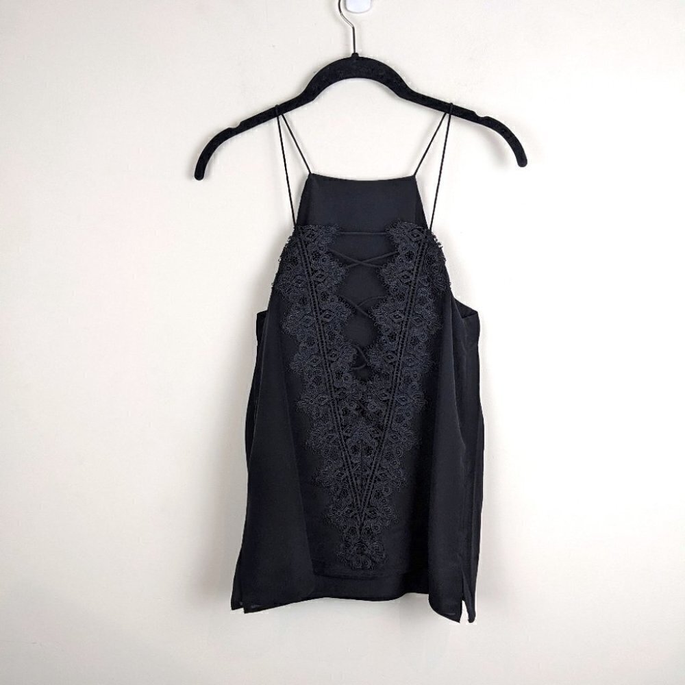 Cami NYC black Charlie lace camisole tank - Picture 3 of 8